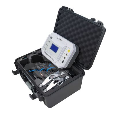 Dual Pistols ondergrondse metaaldetector met voiceover voor nauwkeurige kabelfoutlocatie