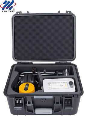 Ondergrondse kabelfoutenpointer met akoestisch-magnetische synchronisatie en A-frame detectie