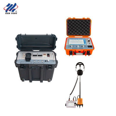 Draagbare ondergrondse kabelfoutlocatorsysteem Pre-locator Pinpointer Hoogspanningspulsgenerator