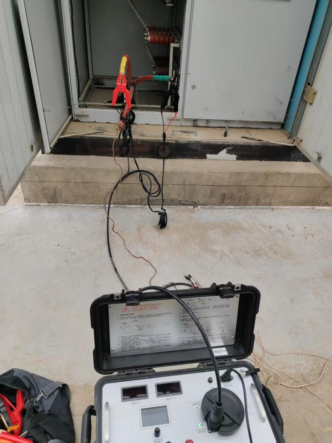 Digitale verbranding door brug voor de locatie van kabelfouten in hoogspanningskabels met grote sectie 6