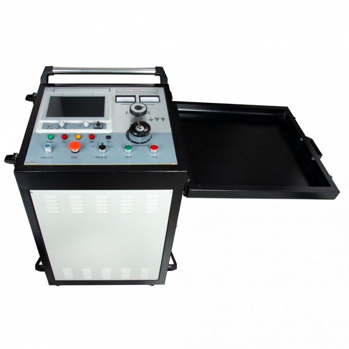 Hoogspanningsoverspanningsgenerator voor kabelfoutlocatiesysteem 8kV/16kV/32kV 60mA 2048J 2KVA 120kg AC220V XHHV535-4TSB Hv kabelfoutlocator 0