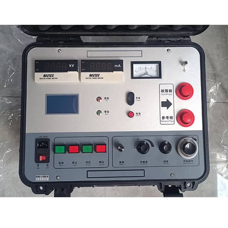 HV-brugmethode 7500V-foutmeter voor de buitenste schede van de stroomkabel 1