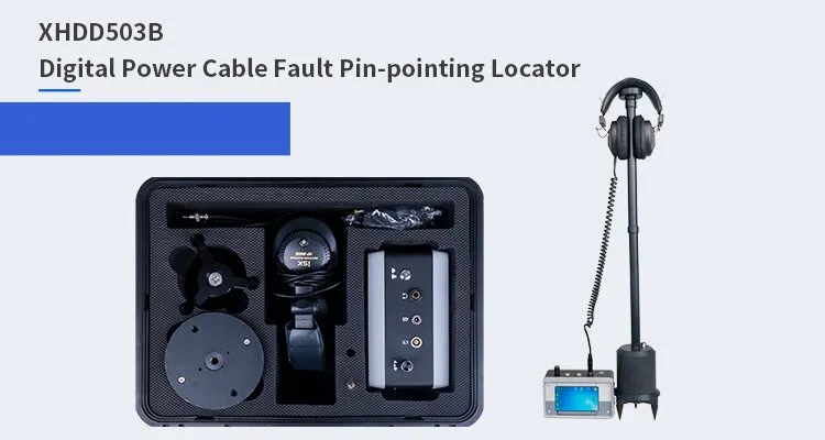Ondergrondse Kabelfout Pinpointer Akoestisch-Magnetische Synchronisatie Vastpunt Kabelfoutzoeker 1